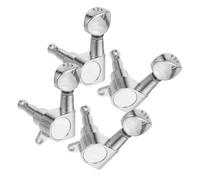 NUSITOU Mécaniques d'Accordage Fermées pour Ukulélé Lot de 4 Clés Boutons de Tête pour Réparation et Accessoires de Ukulélé