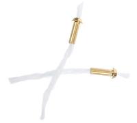 NUSITOU Mèches en Tube de Cuivre Combustion Stable pour Lampe à Huile Lot de 2 Mèche de Lanterne à Pétrole Compatible, Tube en Cuivre Robuste Remplacement pour Lampes à Kérosène