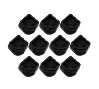 NUSITOU Micro-Abreuvoir Araignée en Résine Noir 10pcs, Bol d'eau Compact et Stable pour Terrarium et Enclos de Tiny Creatures comme et Crickets