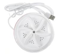 NUSITOU Mini Laveuse Portable Blanche en Abs Légère Dissociation Rapide des Taches, Haute Efficacité de Transmission, pour Voyage D'affaires et Sous-vêtements