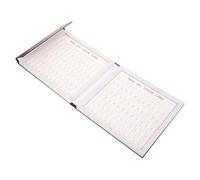 NUSITOU Nuancier de Manucure 120 Couleurs 120 Espaces en Abs et Papier, Présentoir Pratique pour Vernis à Ongles Gel, pour Salon de Nail Art et Pédicure