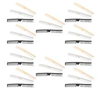 NUSITOU Peignes Pliables Antistatiques Double Usage Pratique en Plastique Lot de 30 Compact et Portable pour Coiffure Élégante Travail et Événements
