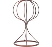 NUSITOU Présentoir à Chapeaux Design Unique Boule Ronde Support de Chapeau Simple en Acier Inoxydable Robuste Outil de Présentation pour Maison et Supermarché