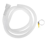 NUSITOU Rallonge de Tuyau D'arrosage Flexible en Pvc pour Vidange de Tuyau de Climatisation D'évacuation D'eau pour Camping Maison et Bureau 1,5 M