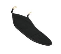 NUSITOU Repose-menton pour Violon en Coton Noir Confortable et Pratique, Coussin D'épaule en Caoutchouc, Accessoire pour Étudiants et Professionnels