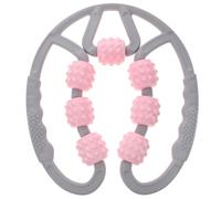 NUSITOU Rouleau de Massage à Sept Roues pour Jambes et Taille, Masseur Musculaire Manuel Compact et Portable, Outil de Fitness pour Relaxation Musculaire et Soulagement des Douleurs,