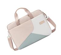NUSITOU Sacoche Rentrée Portable pour 15,6 Pouces Ordinateur Portable Grosse Capacité Mallette à Main Imperméable en Eva pour Présent et Usage Quotidien