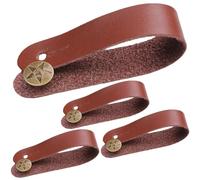 NUSITOU Sangles de Manche de Guitare Lot de 4 Pièces Boutons de Sangle Pratiques, Adaptées aux Guitares Acoustiques et Électriques, pour Répétitions et Spectacles