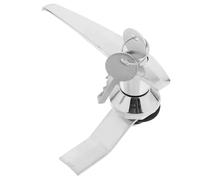 NUSITOU Serrure Électrique et Loquet à Came pour Armoires Électriques en Métal Verrouillage Robuste Adapté aux Panneaux de Porte en Milieu Industriel