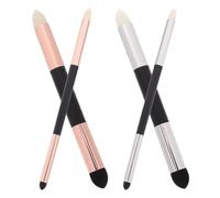 NUSITOU Stylo Éponge de Mélange 4pcs avec Brosse à Frotter Réutilisable pour Effacement des Croquis D'artiste sans Débris, pour Cours D'art et Projets Créatifs