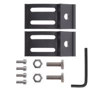 NUSITOU Support de Barre Lumineuse LED pour Montage Facile Rails Coulissants Adapté à Bande LED et Accessoires Intérieurs de Voiture