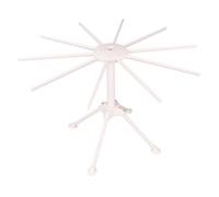 NUSITOU Support Pliable Léger et Compact pour Sèche-spaghetti en Abs Blanc, Étagère de Séchage sans Outil pour Petites Cuisines
