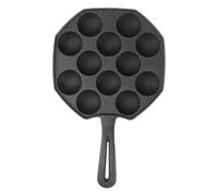 NUSITOU Takoyaki Pan Fonte Cavités Antiadhésif Gril Japonais pour Boulettes à Octopus Boulangerie Orientale Rôtisserie Maison