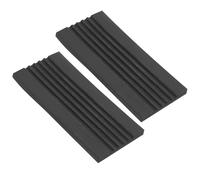 NUSITOU Tampons Antidérapants en Silicone pour Pédale de Grosse Caisse, Protection du Sol, 1 Paire pour Différents Types de Configurations de Batterie