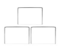 NUSITOU Tranchette à Fromage en Acier Inoxydable 3pcs Multifonctionnelle avec Fil de Coupe, Design Moderne et Facile à Ranger pour Découper Beurre et Fromage