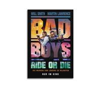 NUSLNG Poster de film Bad Boys Ride Or Die 2024 - Décoration artistique vintage - Décoration de chambre à coucher - Affiches sur toile pour chambre à coucher - 50 x 75 cm - Sans cadre