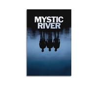 NUSLNG Poster de film de rivière mystique - Impression sur toile - Décoration murale moderne pour chambre à coucher - 40 x 60 cm - Sans cadre