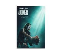 NUSLNG Poster du film Joker Folie à deux - Impression sur toile - Décoration murale moderne pour chambre à coucher - 40 x 60 cm - Sans cadre
