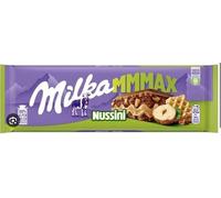 Nussini - Barre de chocolat saveur Nussini - Dégustation gourmande et intense d'un chocolat fin et aromatique - Super idée de cadeau - Compatible avec milka - 270g