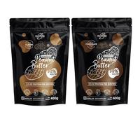 Nustino Beurre de Cacahuète en Poudre Lot Classic Chocolat 2x400g | Découvrez ce pack de beurre de cacahuète en poudre Nustino avec deux saveurs gourmandes et crémeuses : Classic et Chocolat