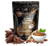 Nustino Chocolate - beurre de cacahuète en poudre 400g | Beurre de cacahuète dégraissé | Collation santé | Crème de cacahuètes en poudre | Cacahuètes, chocolat | 0.4kg