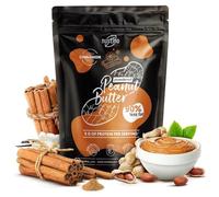 Nustino Cinnamon - beurre de cacahuète en poudre 400g | Beurre de cacahuète dégraissé | Fit snack | Crème de cacahuètes en poudre | Cacahuètes, cannelle | 0.4kg