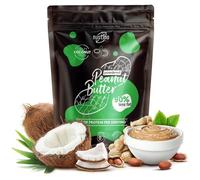 Nustino Coconut - beurre de cacahuète en poudre 400g | Beurre de cacahuète dégraissé | Fit snack | Crème de cacahuètes en poudre | Cacahuètes, noix de coco | 0.4kg