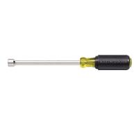 Nut Driver, 1/4-Inch Magnetic Tip Nut Driver with 6-Inch Hollow Shaft, Cushion Grip Handle Klein Tools 646-1/4M