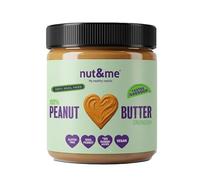 nut&me Beurre de Cacahuète Croquant 1 kg | 100% Cacahuètes Grillées Sans Sucre Ajouté | Peanut Butter Crunchy | Vegan & Sans Gluten, Lactose, Sans Huile de Palme | Source de Protéines