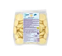 nut&me Pépites de chocolat blanc KETO 1 kg | Sans sucres ajoutés | Végétarien | Sans gluten | Sans OGM | Pâtisserie | Pack économique