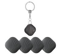 Nutale Localisateur D'objets de Clé Portefeuilles, 4PCS Key Finder Anti-Perte Téléphone Chercheur Alarme Trouve-clés, avec Porte Clés Localisateur et Traqueur Sonore pour Retrouver Clés