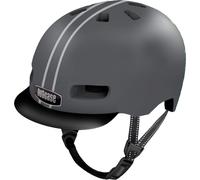 NUTCASE Fahrradhelm Street MIPS Gloss Reflective, Suit and Tie Stripe (rayure costume et cravate)