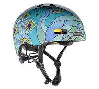 Nutcase Fahrradhelm Street Mips, Ruffled Feathers Blau, L, 10001090