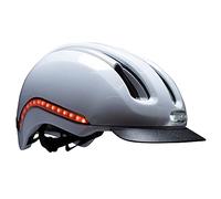 Nutcase Vio-Blanco Casque Adulte Unisexe, Multicolore, L/XL