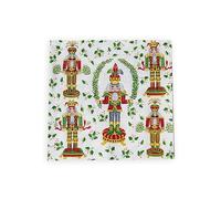 Nutcracker Christmas Cocktail Napkins - 20 Per Package
