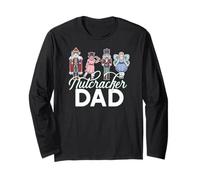 Nutcracker Dad Fun Christmas Ballet Meme Manche Longue