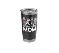 NUTCRACKER MOM Ballet de Noël amusant Meme Gobelet isotherme en acier inoxydable double paroi