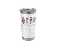 NUTCRACKER MOM Ballet de Noël amusant Meme Gobelet isotherme en acier inoxydable double paroi