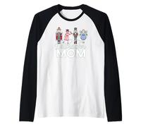 Nutcracker MOM Ballet de Noël Amusant Meme Manche Raglan