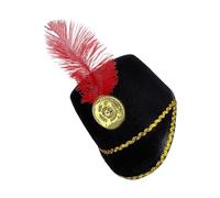 Nutcracker Soldat Hat-Festive Circus Costume Head Cover pour les jeux de rôle, les voyages, les fêtes, les vacances scolaires, Halloween, les spectacles de scène, l'automne | Vêtements de fête