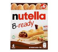 Nutella B-Ready Crunchy Wafer Shell filled with Nutella Kosher Dairy 132g