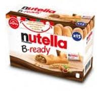 Nutella b-ready etui de 15 pieces - ( Prix Unitaire ) - Envoi Rapide Et Soignée