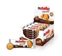 Nutella – Biscuits croquants fourrés à la pâte à tartiner Nutella – 28 x 3 x 41,4 g