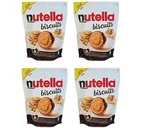 Nutella Biscuits Sachet de 22 Biscuits 304g (lot de 4)