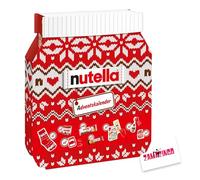 Nutella Calendrier de l'Avent 2023, 528 g | Chaque jour, découvrez de délicieuses surprises (chaussettes, jeu de cartes et porte-clés) | 24 portes pleines de plaisir et de friandises pour la période