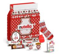 Nutella Calendrier de l'Avent, rempli de produits Ferrero Nutella, 528 g, pour Noël