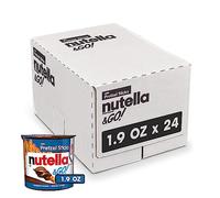 Nutella & GO! Lot de 24 pâtes à tartiner aux noisettes et au cacao avec bâtonnets de bretzel, paquet de collation, panier de Pâques, 53,9 g, lot de 24