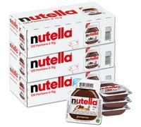 Nutella Mini portion 15 gr - 3 Cartons de 120 barquettes - 360 barquettes