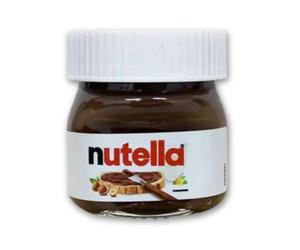 Nutella mini pot pâte à tartiner noisette cacao - lot de 64 pots individuels 25g - hôtel petit déjeuner buffet restauration - idée cadeau mariage baptême personnalisable
