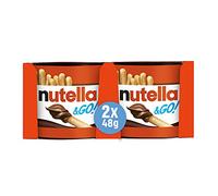 Nutella Pâte à tartiner aux noisettes et de bâtonnets céréaliers - Les 2 pots de 52g